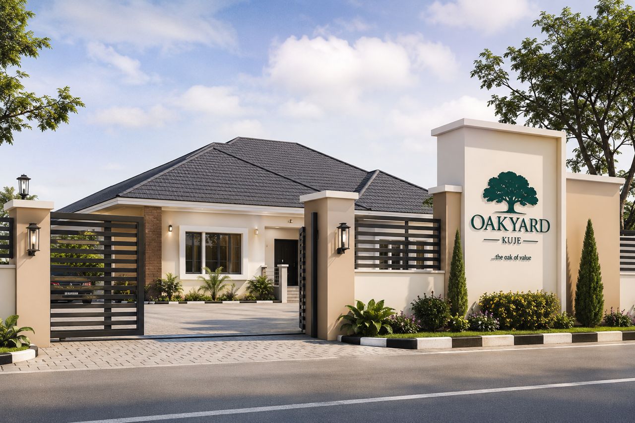 Willow Estate Kuje entrance and residential development